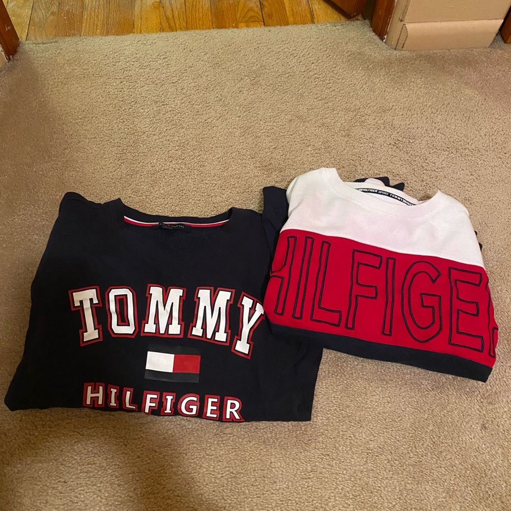 TOMMY HILFIGER CREWNECK SIZE M BUNDLE